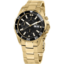 JACQUES LEMANS LIVERPOOL AUTOMATIK ETA Vajloux 7750 1-1926H Gold